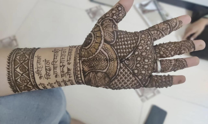 Bridal Mehandi Art